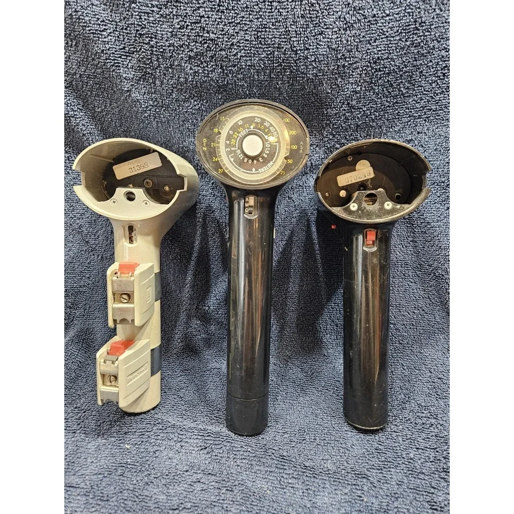 Vintage 1970's Lot - Honeywell & Rollei Auto/Strobonars Flash 780S 880 Untested